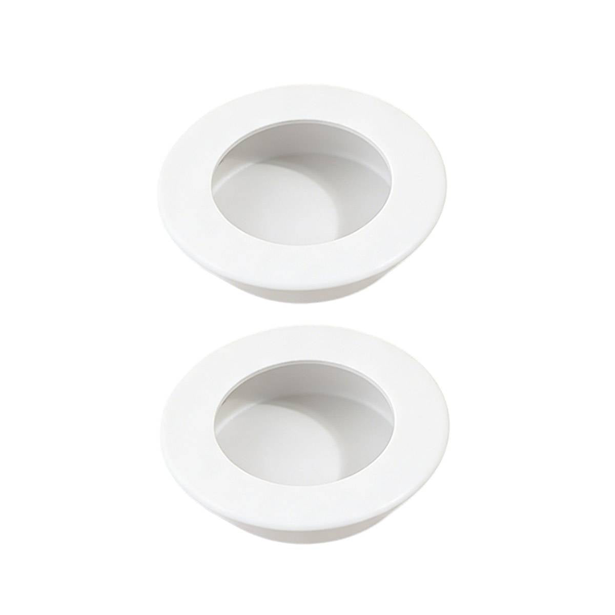 2 Pcs Embedded Handle for Cabinets and Drawers