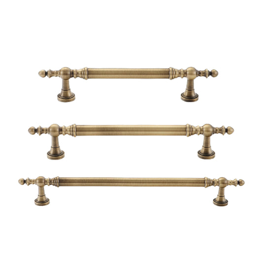 Bronze Cabinet Door Handle Retro American Style Drawer Pull for Wardrobe Cabinet