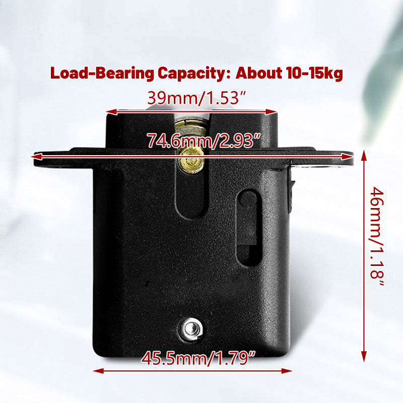 Black Rustproof Stainless Steel Sliding Screen Door Rollers