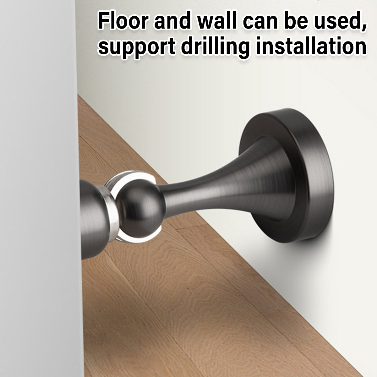 Magnetic Door Stopper for Wall or Floor Mount