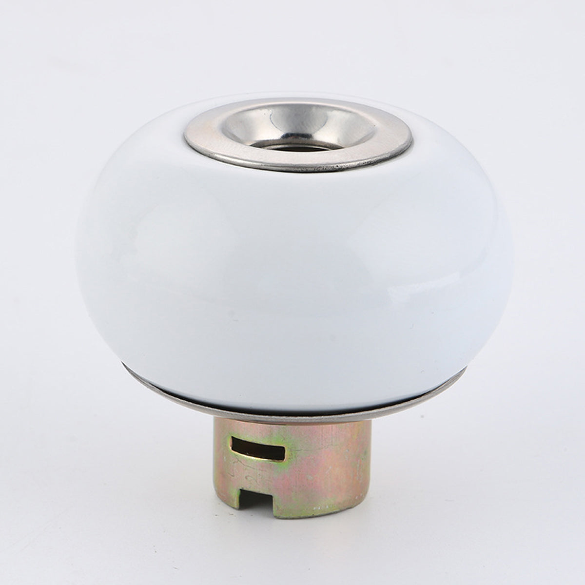 Metallic Ceramic Finish Stainless Steel Door Knob Lock Set