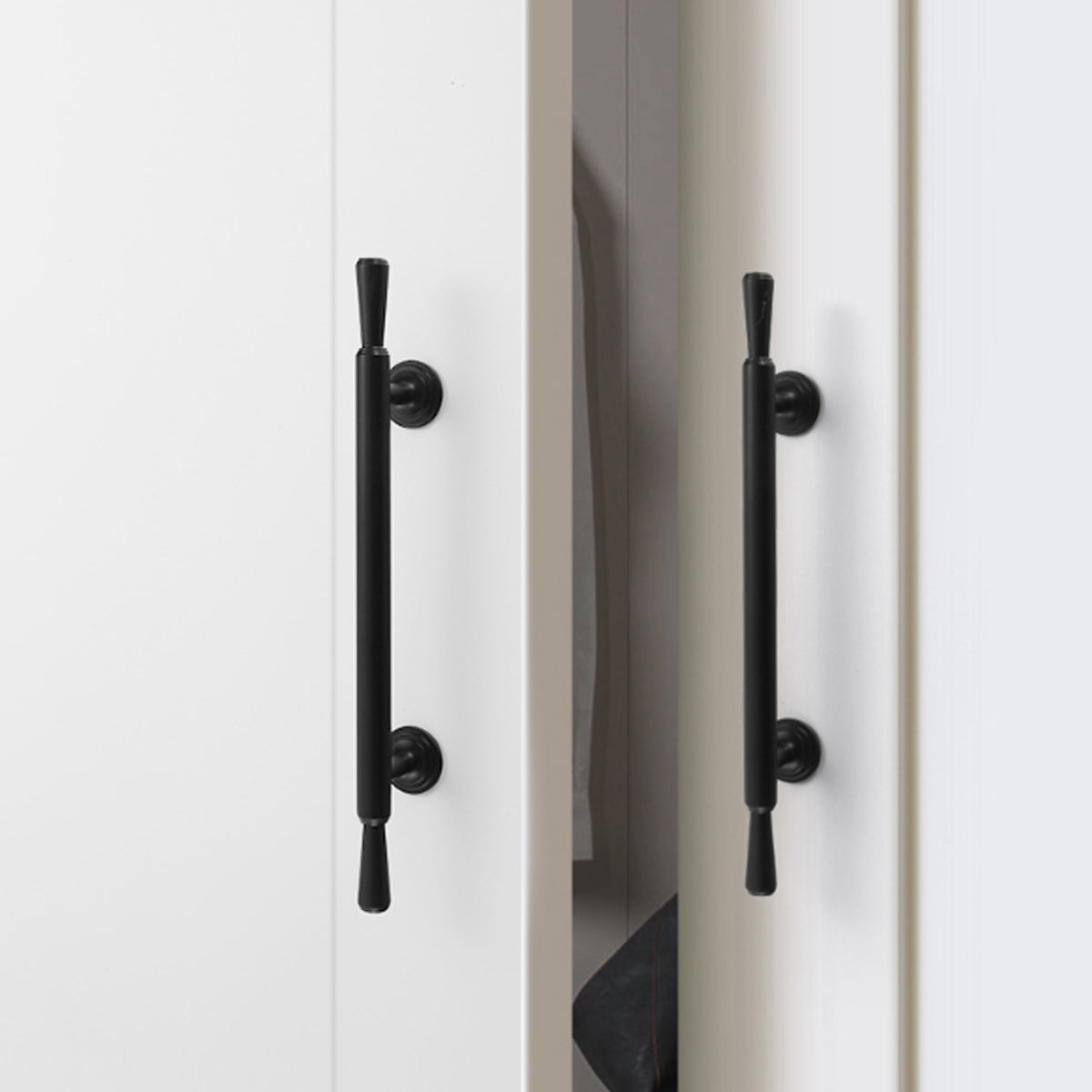 Black Cupboard & Cabinet Door Pull Handle 80-314mm