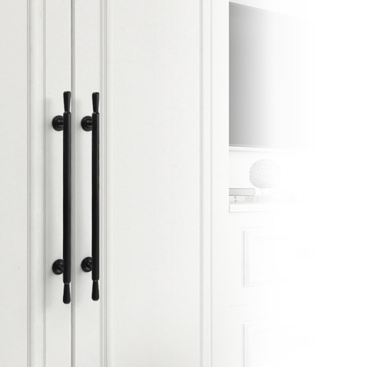 Black Cupboard & Cabinet Door Pull Handle 80-314mm