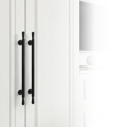 American Style Cabinet Handle in Black or Gold