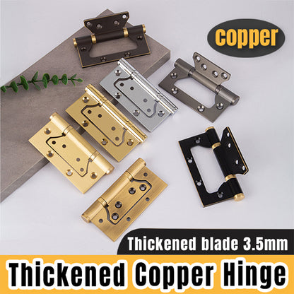 Copper Concealed Bearing Hinge with 3.5mm Thickened Blade