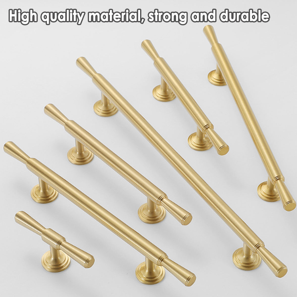 Brass Cupboard & Cabinet Door Pull Handle 80-314mm