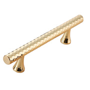 Gold Brass Cupboard & Cabinet Door Pull Handle 56mm 96mm 128mm