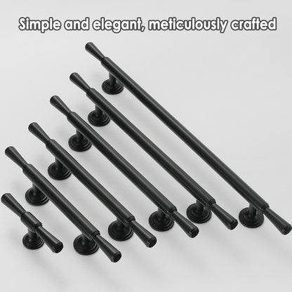 American Style Cabinet Handle in Black or Gold