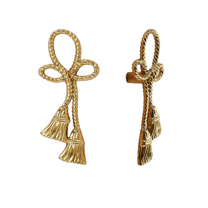 Chinese Knot Cabinet Handle in Electroplated Finish