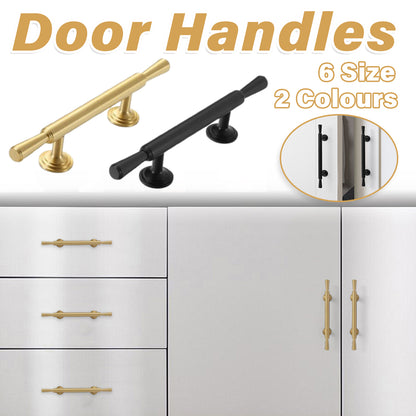 American Style Cabinet Handle in Black or Gold