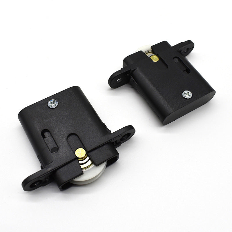 Black Rustproof Stainless Steel Sliding Screen Door Rollers