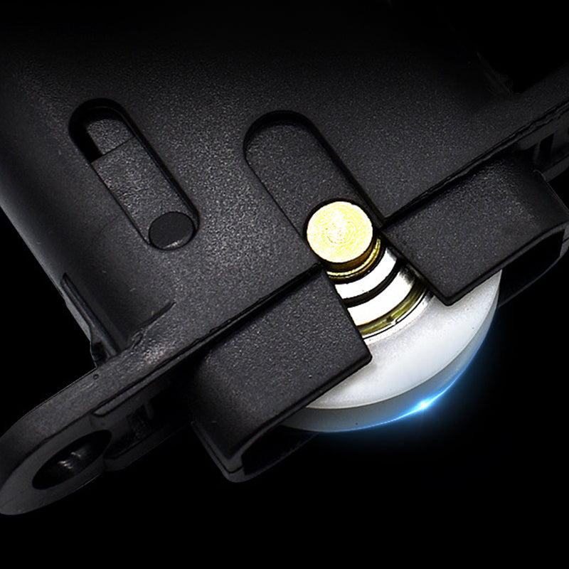 Black Rustproof Stainless Steel Sliding Screen Door Rollers