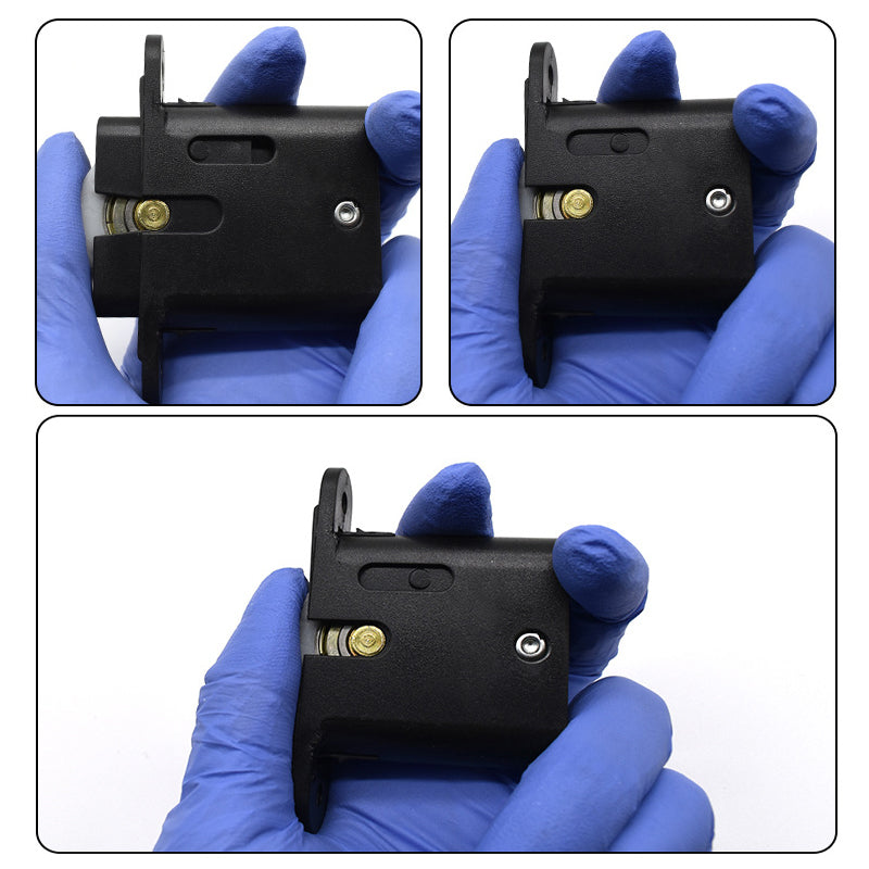 Black Rustproof Stainless Steel Sliding Screen Door Rollers