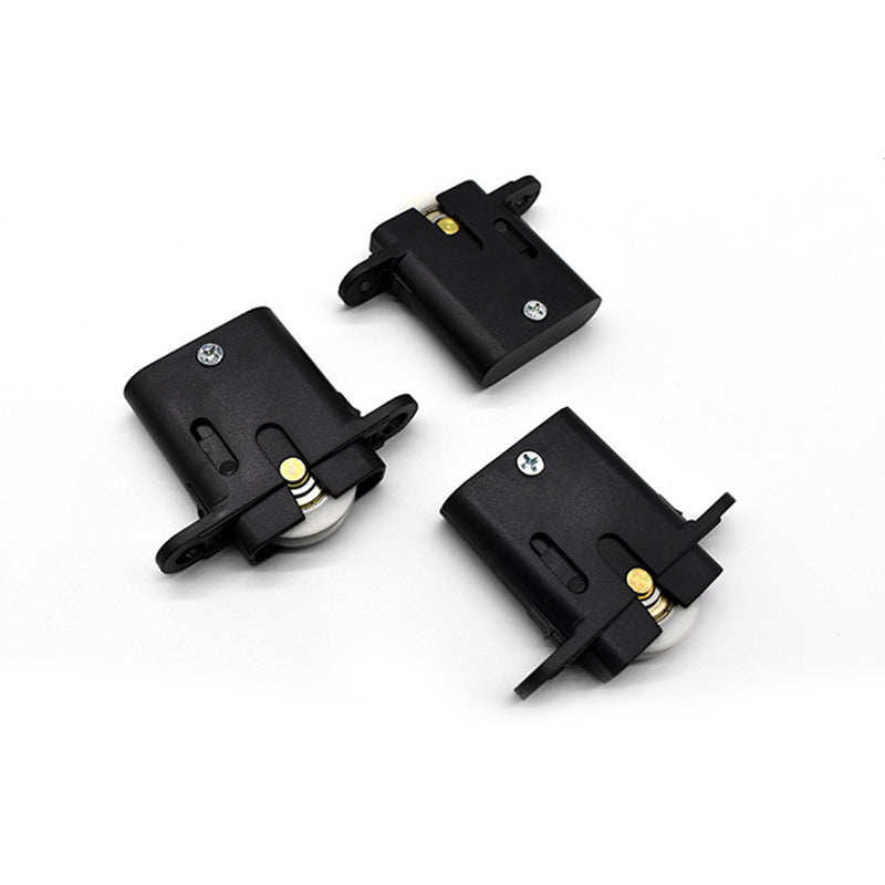 Black Rustproof Stainless Steel Sliding Screen Door Rollers