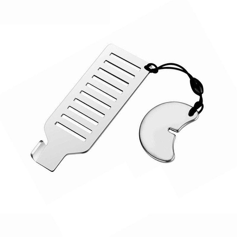 Portable Door Lock with Stainless Steel Bar