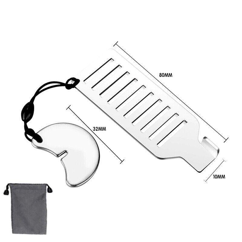 Portable Door Lock with Stainless Steel Bar