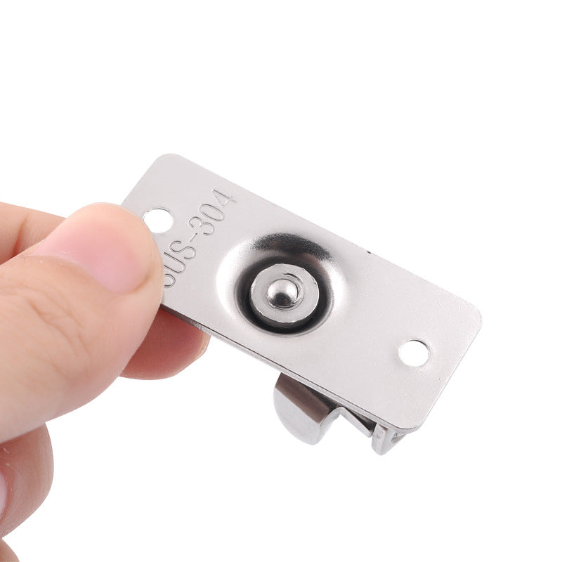 Finish Stainless Steel Right Angle Sliding Door Latch - view 14
