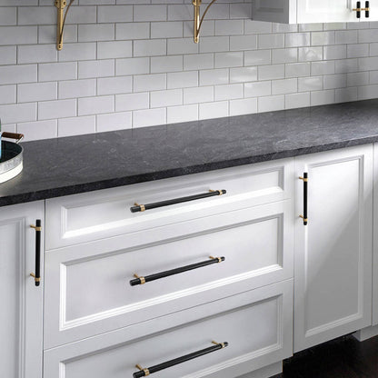 Pure Copper Cabinet Handles with Brushed Finish