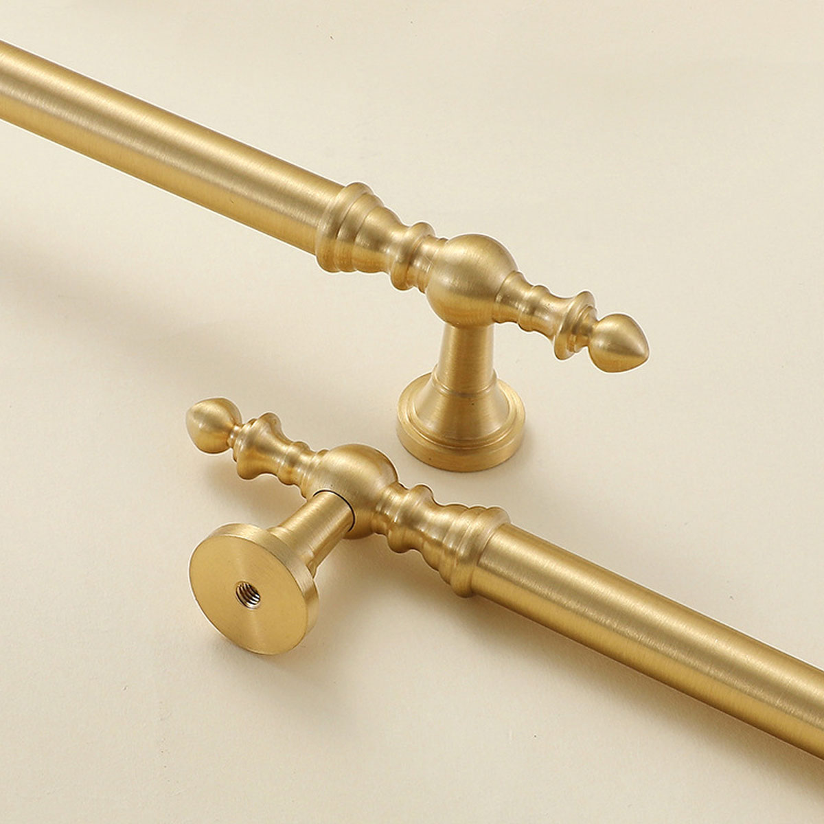 Bright Gold Brass Cupboard & Cabinet Door Pull Handle 16-224mm