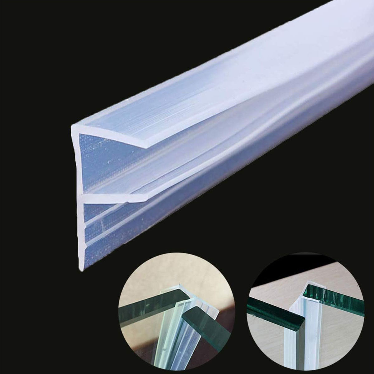 Transparent Silicone Glass Door Window Sealing Strip