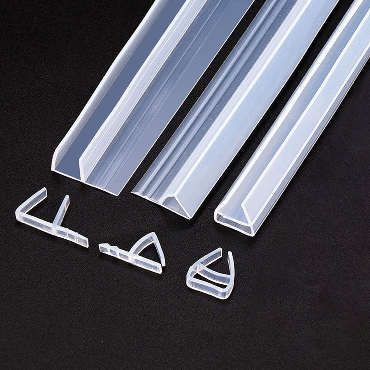 Transparent Silicone Glass Door Window Sealing Strip