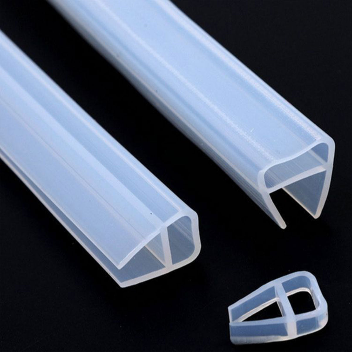 Transparent Silicone Glass Door Window Sealing Strip