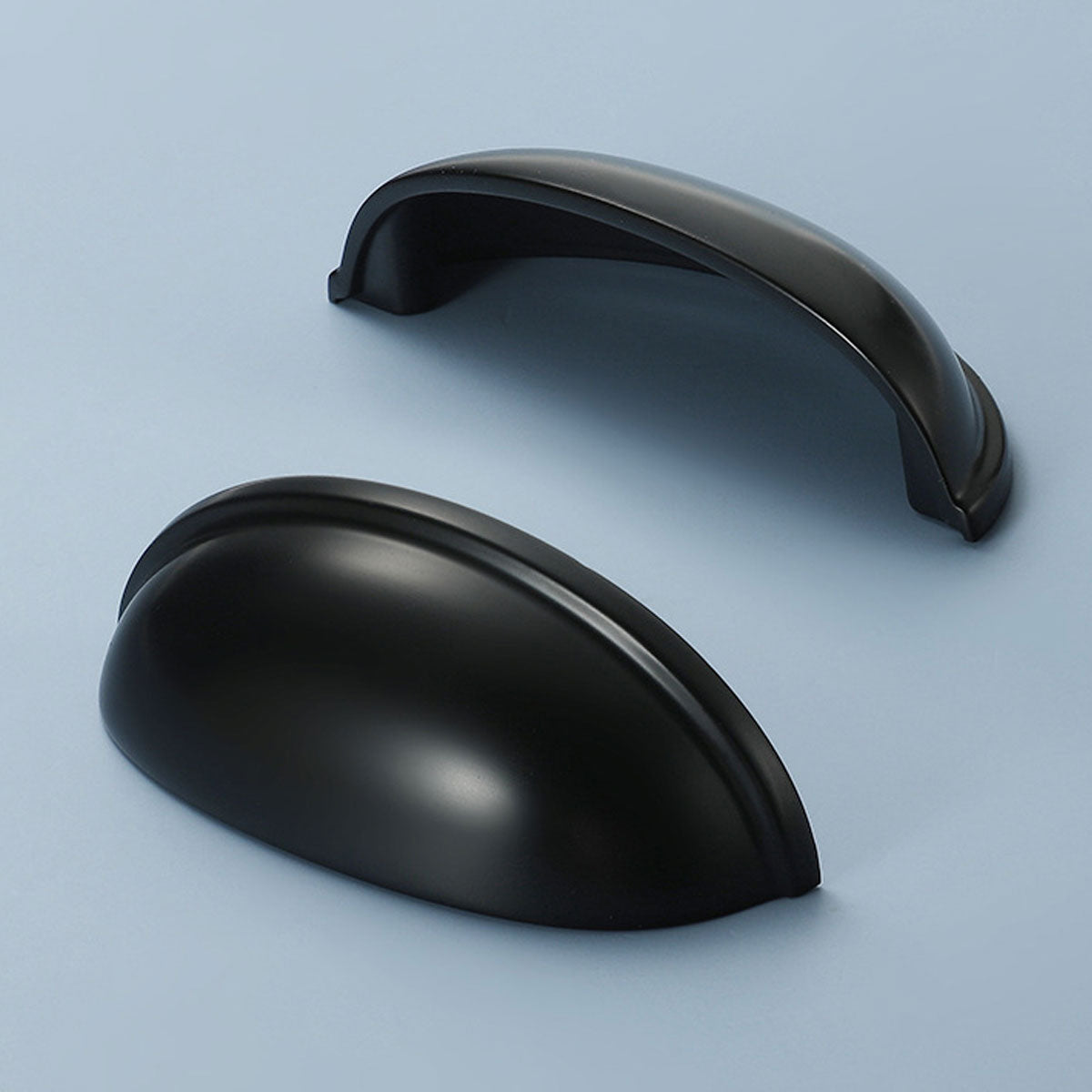 Shell Cabinet Handle Single-Hole with Electroplated Finish