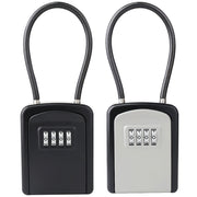 Portable Key Lock Box Hanging Combination Storage Organizer