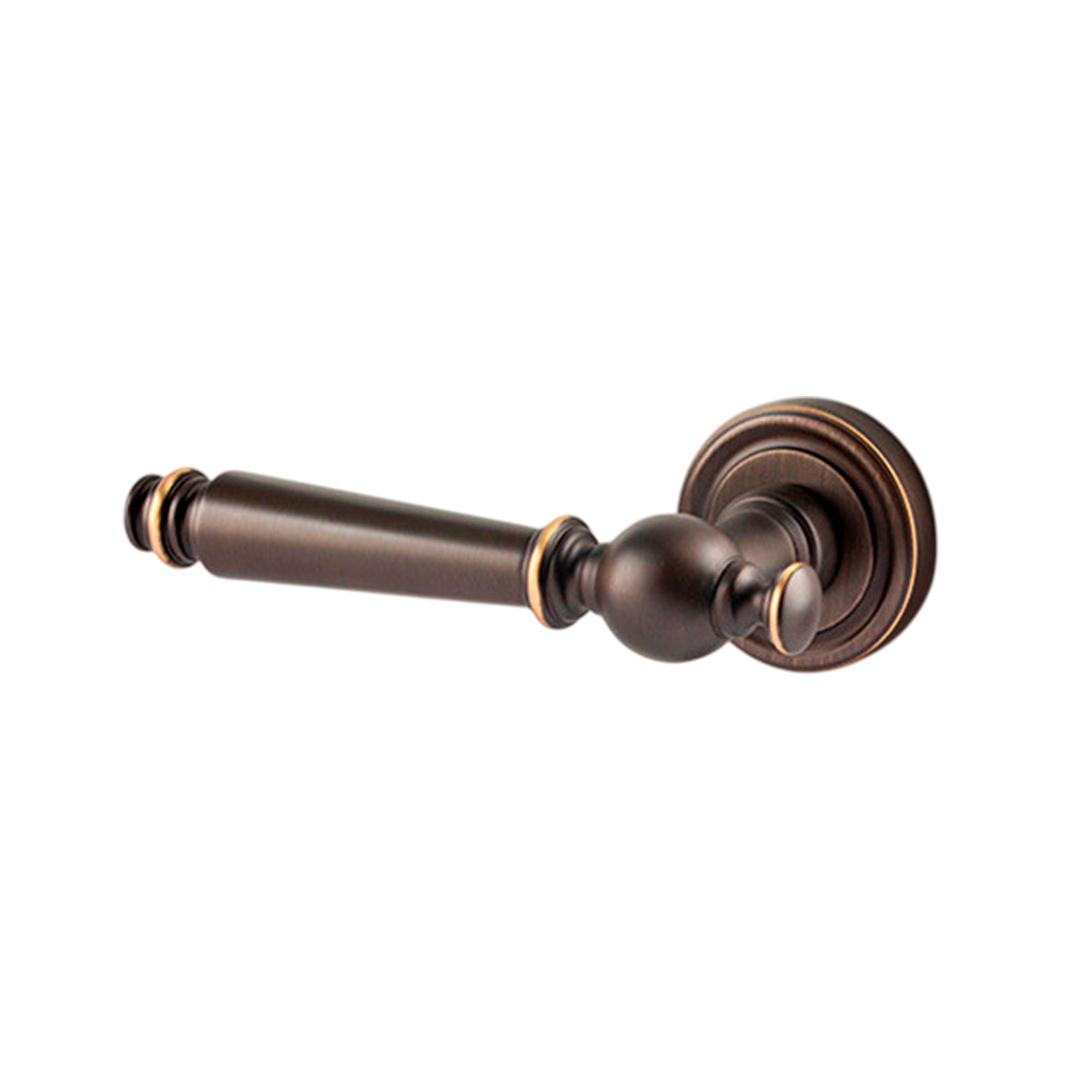 Brass Interior Door Handle American-Style Hand-Polished