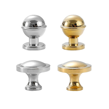 Solid Brass Cabinet Handle with Gold or Silver Finish