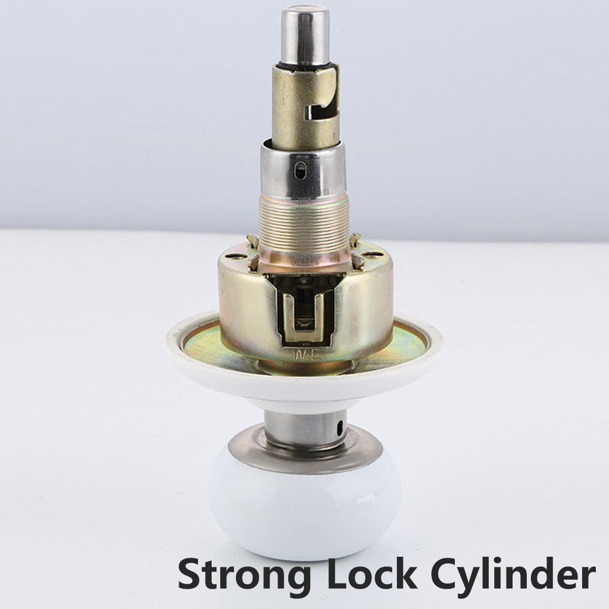 Metallic Ceramic Finish Stainless Steel Door Knob Lock Set