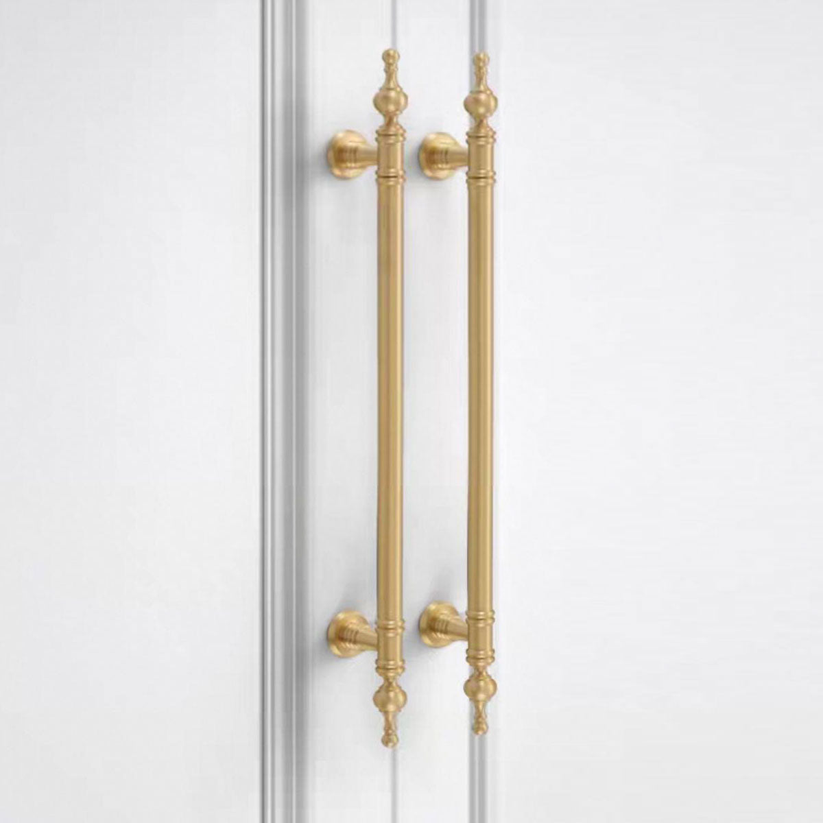 Bright Gold Brass Cupboard & Cabinet Door Pull Handle 16-224mm