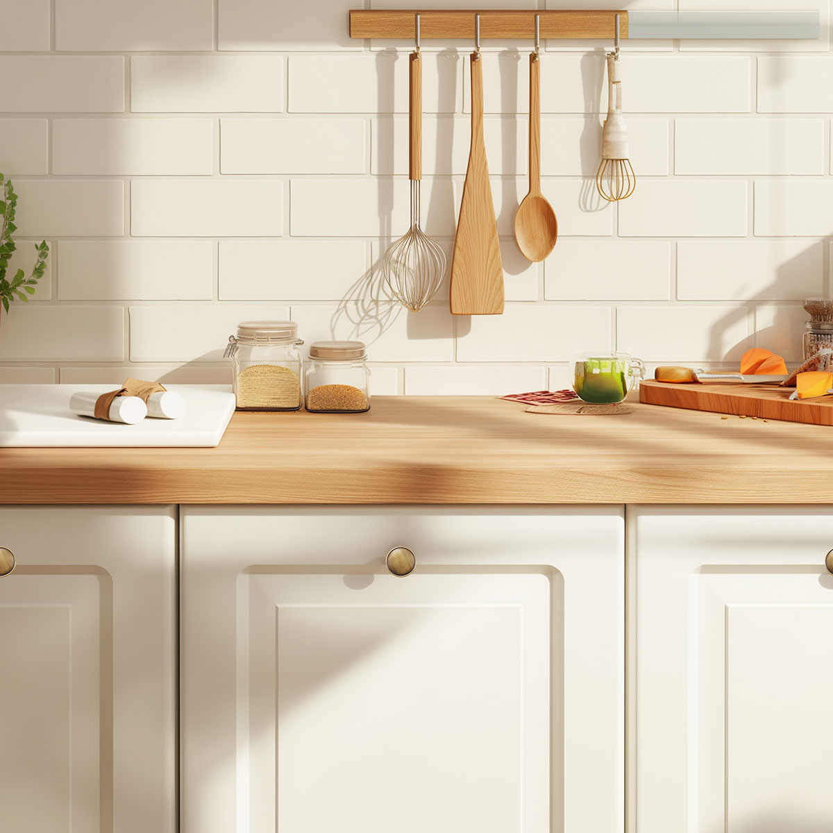 Antique Brass Cupboard & Cabinet Round Knob 15mm