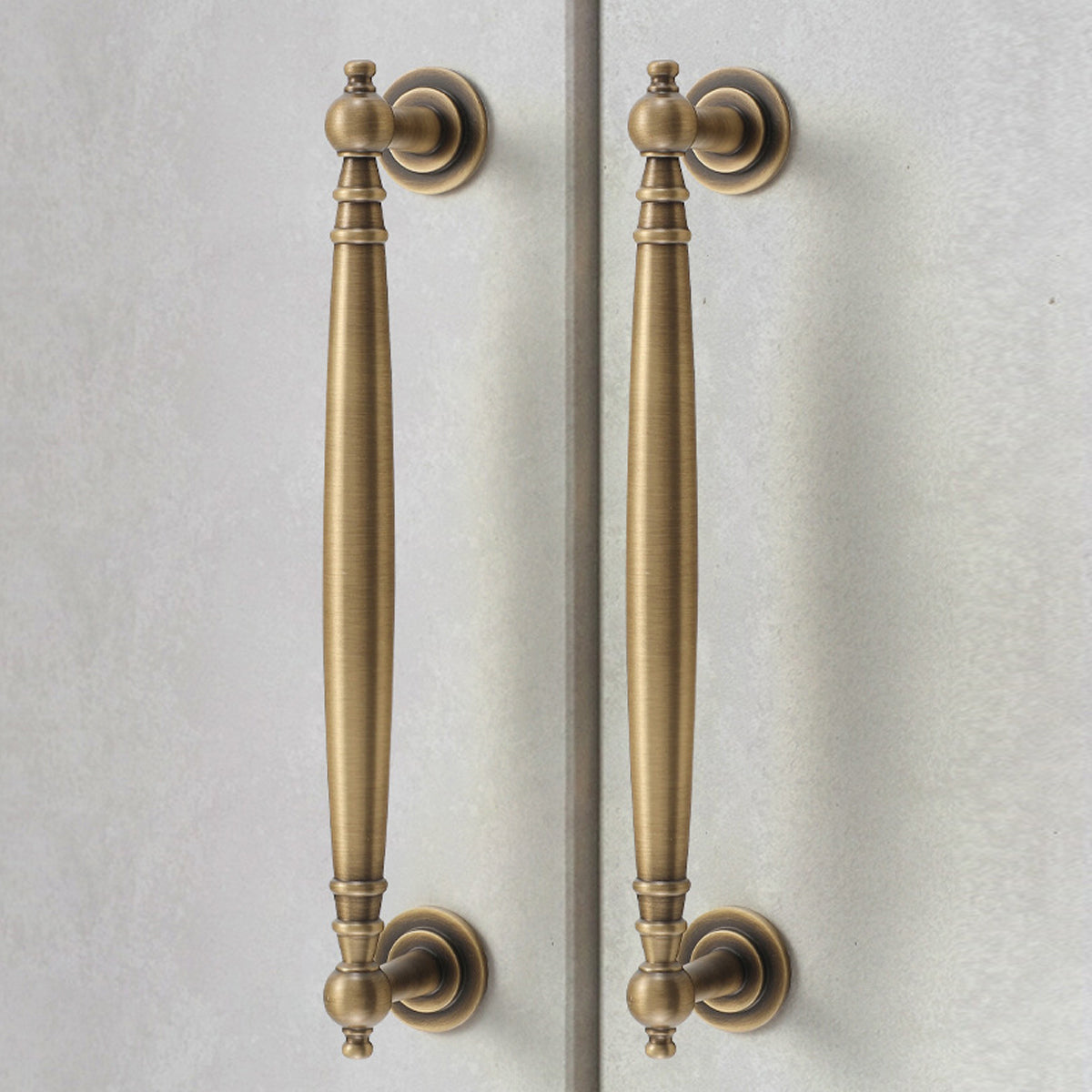 Antique Bronze Brass Cupboard & Cabinet Door Pull Handle