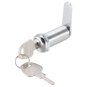 Silver Chrome-Plated Zinc Alloy Cam Lock for Cabinets
