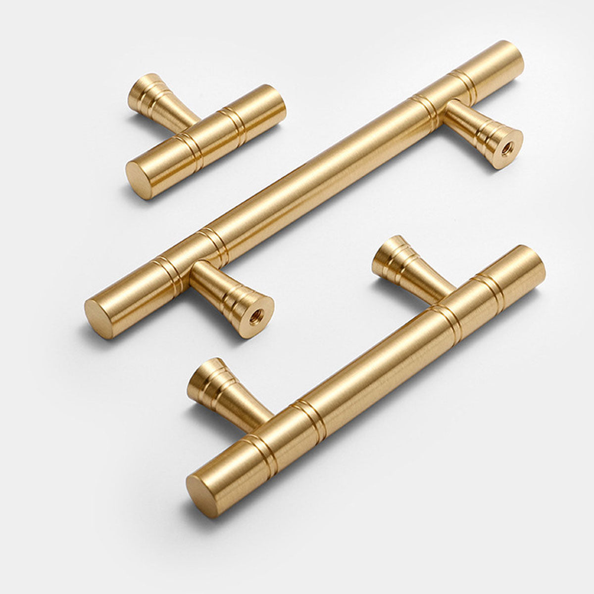 Gold Cabinet Handle with Brass Finish for Cabinets