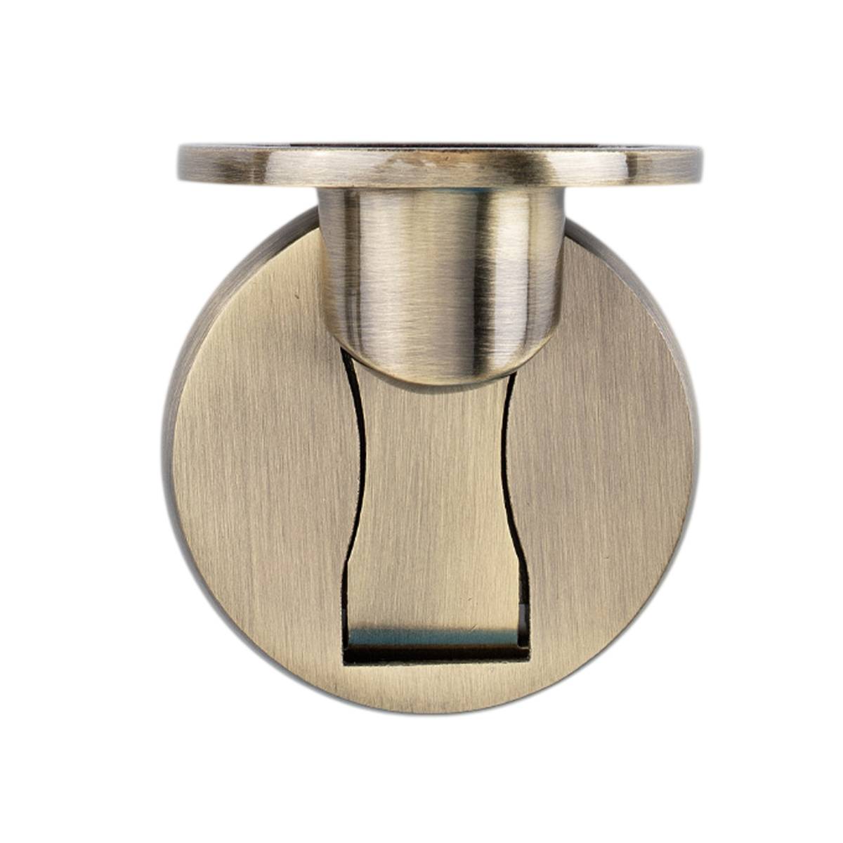 Antique Bronze Stainless Steel 304 Magnetic Stoppers For Wall/Floor-mounted 60x60x30mm