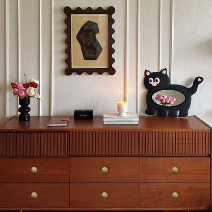 Retro Copper Alloy Cabinet Handle with Antique Brushed Finish