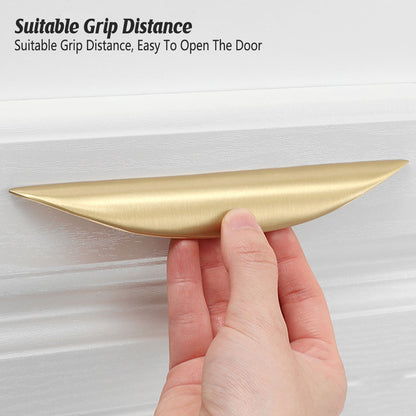 Multi-Size Pure Copper Cabinet Door Handle Electroplated