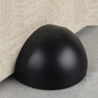 45mm Round Floor-Mount Door Stop with Rubber Bumper