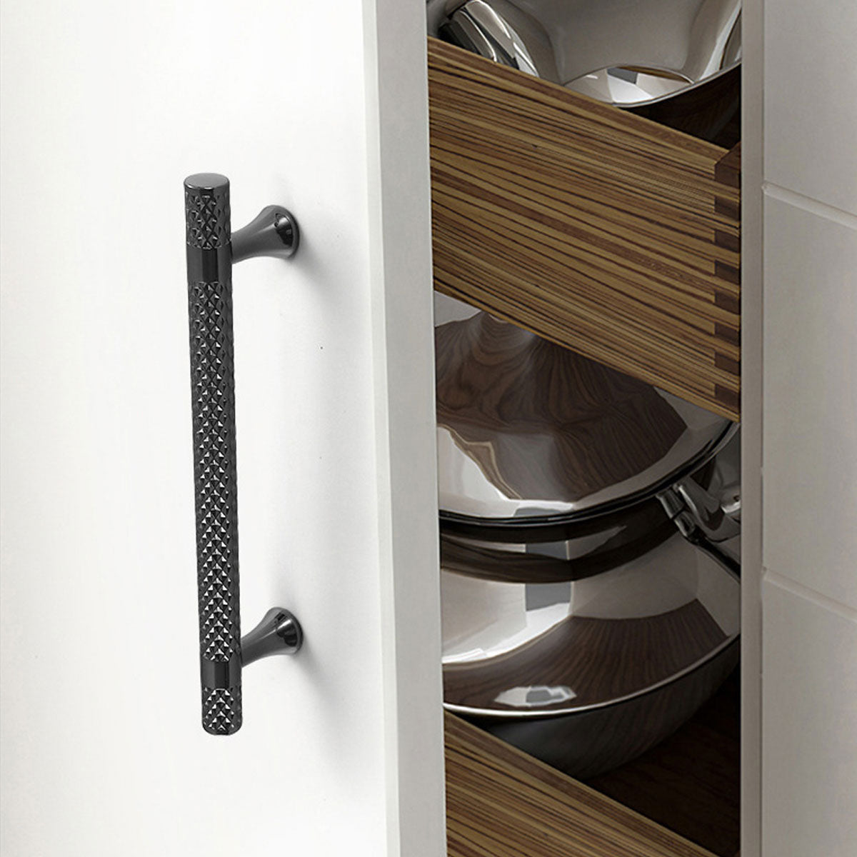 Zinc Alloy Cupboard & Cabinet Door Pull Handle 2 Colors