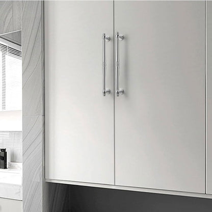 Silver Alloy Cabinet Handle with Polished Finish