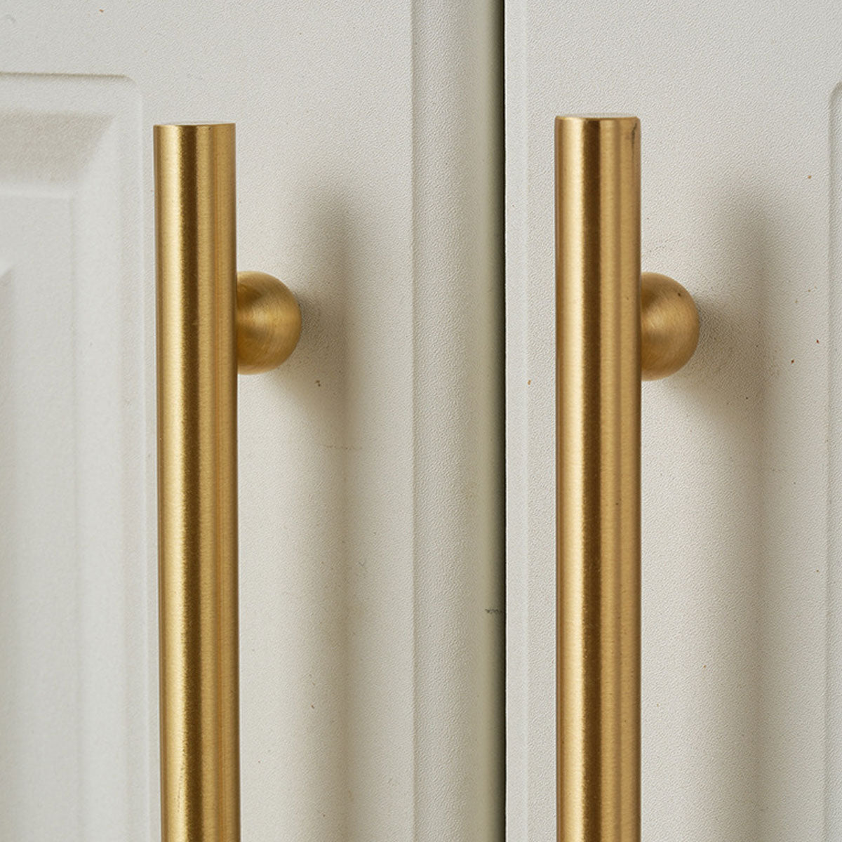 Solid Brass Cabinet Handle with 5 Hole Distances