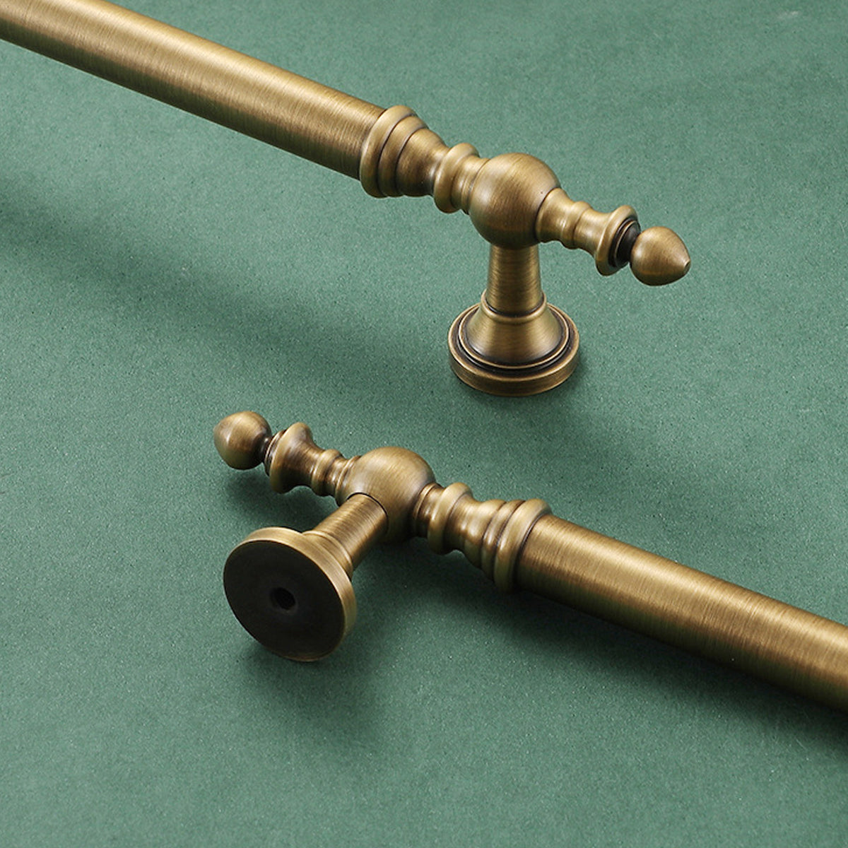 Antique Bronze Brass Cupboard & Cabinet Door Pull Handle