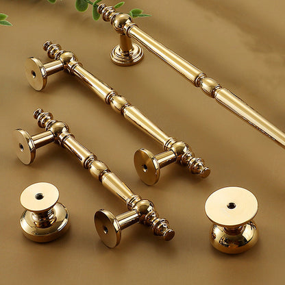 All-Copper Wardrobe Handle with 96/128mm Spacing