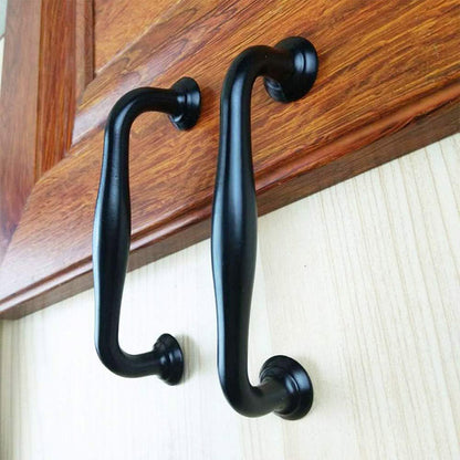Vintage Black Solid Copper Cabinet Handle