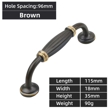 Zinc Alloy Cabinet Handle and Knob Antique Finish