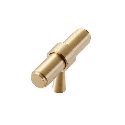 Pure Copper Cabinet Handles with Brushed Finish