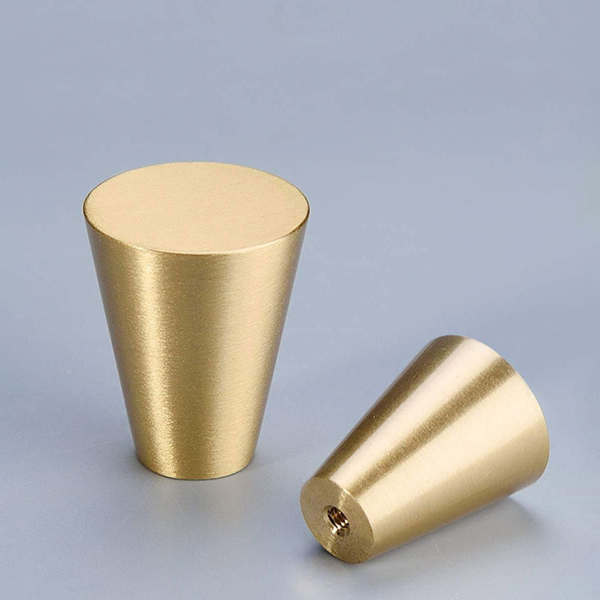 Single-Hole Copper Cabinet Handle with Seiko Coating