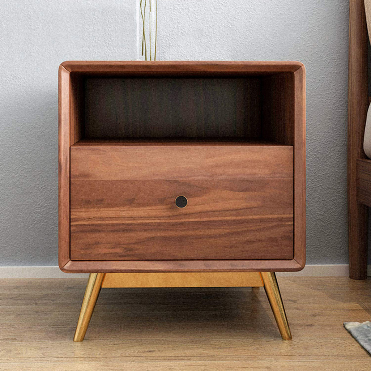 Single-Hole Copper Cabinet Handle with Seiko Coating